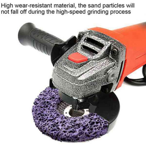 125mm 5Pcs Disc Abrasive Wheel for Cleaning and Removing Paint and Rust () 1