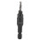 5-Piece Set of 3/8-Inch Quick-Change 82 Chamfer Adjustable Drill Bits,HSS Wood Drill Bits Sink Hole Drilling Tool Kit 8