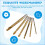 6Pcs Titanium Drill Saw Bit Set, HSS Serrated Bit Hole Drilling, 3-8mm Carpenter Hacksaw Drill Bits Kit 5