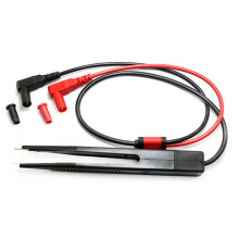 SMD SMT Chip Test Clip Lead Probe Digital Multimeter Meter Tweezer Capacitor Capacitor Test Pen