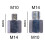 M10 To M14 Adapter Different Thread Diamond Core Bits Drill Grinder Cutter for Angle Grinder 7