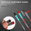 Multimeter Test Leads Silicone  1000V 20A Needle-Tip Probe Tester Multimeter Cable 8