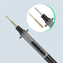 Multimeter Test Leads Kit, Precision Probe Test Lead Gold-Plated Probe Leads, Banana Test Lead Probe Clip Set