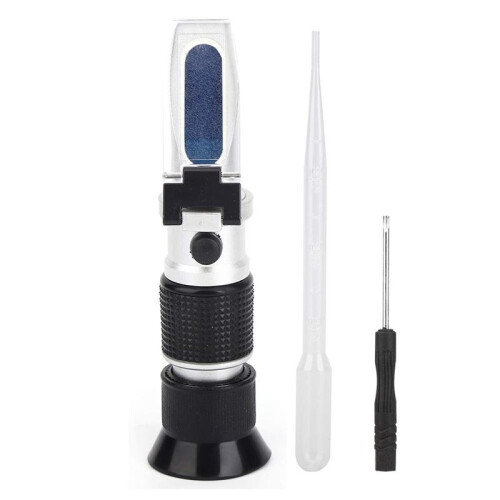 Handheld Refractometer, RHB-90ATC Digital 0-90% Digital Brix Refractometer, Honey Moisture Tester, Sugar Content Meter