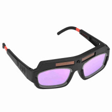 Auto Darkening Welding Goggles with Solar Powered Operation and Impact Resistant Safety Glasses