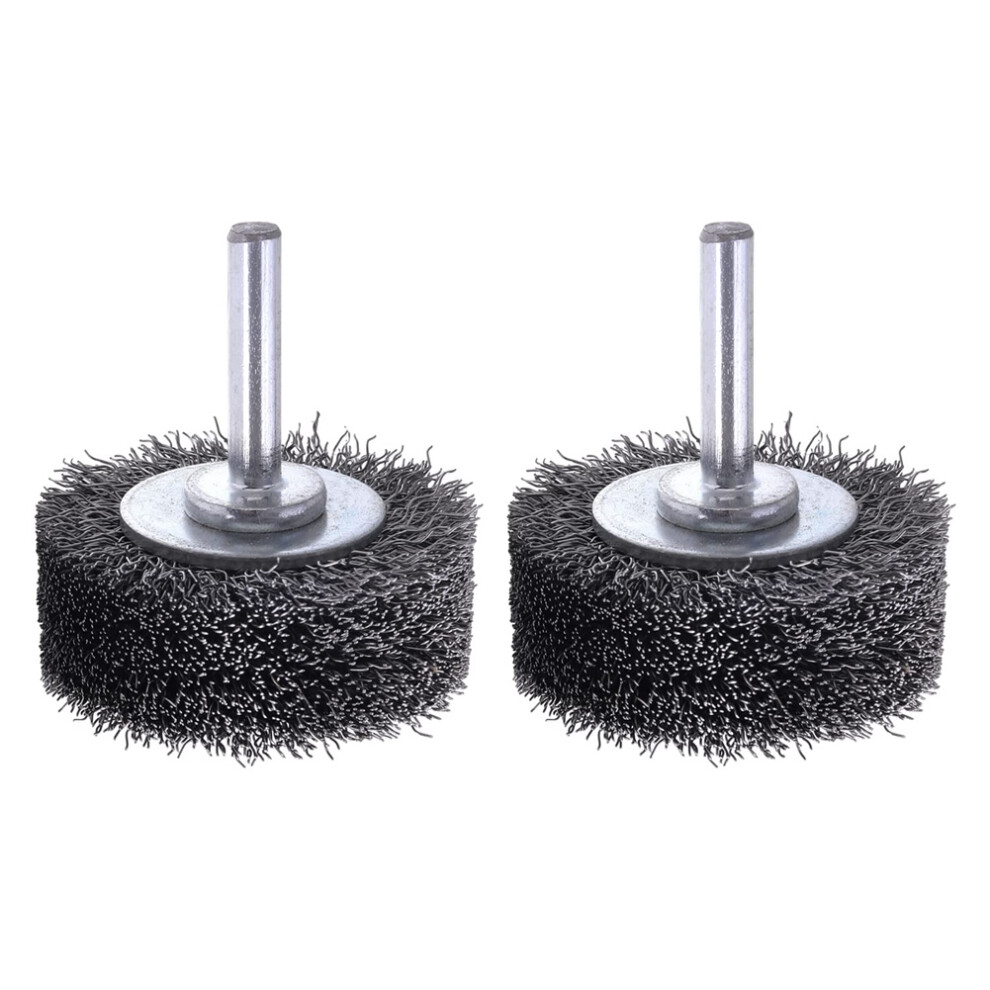 Photos - Grinder / Polisher Zandona Wire Wheel Brush for Drill Attachment,2 Inch Removal Paint Rust, 0.0118In Carbon Steel Wire, 1/4In Shank, 20000RPM 2PCS 