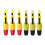 6PCS Insulation Wire Piercing Puncture Probe Test Hook Clips with 2mm Socket Automotive Car Repair 1