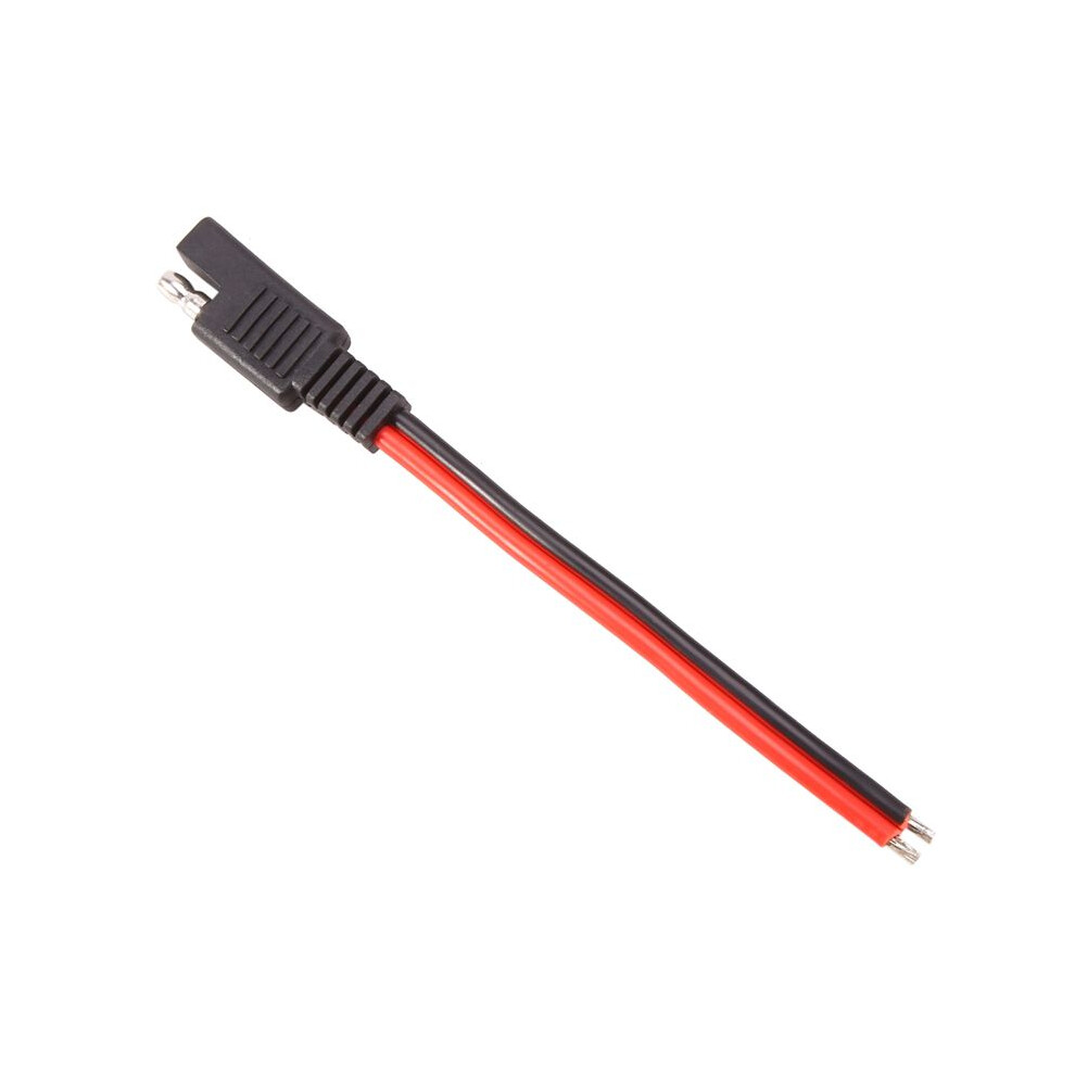 10Pcs 15Cm Sae 2 Pin Quick Connector Disconnect Plug 14Awg Sae Extension Cable Wire Harness For Motorcycle Solar Panel 6033340162200