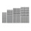 40 Pcs High Speed Steel Building Drill Bit Set Tool  Drill HSS Bit 0.5mm-2.0mm Straight Shank PCB Drill Bits Set 1
