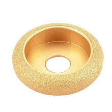 75Mm Steen Rand Wiel Slijpschijf Romeins Gegroefd Graniet Marmer Gesoldeerde Diamant Haakse Slijper Slijpkop 20Mm