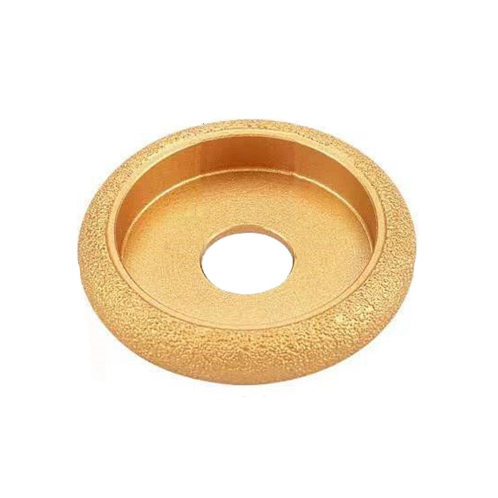 75Mm Stone Edging Wheel Grinding Wheel Roman Slotted Granite Marble Brazed Diamond Angle Grinder Grinding 15Mm 6031011402822
