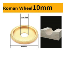 75Mm Stone Edging Wheel Grinding Wheel Roman Slotted Granite Marble Brazed Diamond Angle Grinder Grinding 10Mm