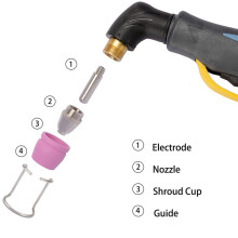 24PCS SG-55 AG-60 WSD-60 Plasma Cutter Cutting Torch Tip Nozzles Consumables Kit