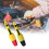 6PCS Insulation Wire Piercing Puncture Probe Test Hook Clips with 2mm Socket Automotive Car Repair 6