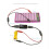 2Pcs USB Alligator Clips Crocodile Wire Male/Female To USB Tester Detector  Voltage Meter Ammeter Capacity Power Meter 6