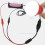 2Pcs USB Alligator Clips Crocodile Wire Male/Female To USB Tester Detector  Voltage Meter Ammeter Capacity Power Meter 7