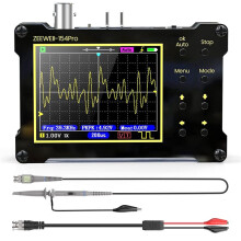 Digitales Oszilloskop, 14-Fach Messung, 40MSa/S Abtastrate, 18MHz Bandbreite, 2,4-Zoll-LCD-Display mit 10X-, 100X-Sonde
