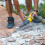 Tile Chisel SDS  Chisel- 165X75mm Wide for Hammer, Flat Chisel Angled, 42CrMo Special Steel, Durable, 4