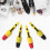 6PCS Insulation Wire Piercing Puncture Probe Test Hook Clips with 2mm Socket Automotive Car Repair 3