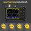 Digital Oscilloscope,14 Type Measurement, 40MSa/S Sampling Rate, 18MHz Bandwidth, 2.4In LCD Display with 10X, 100X Probe 4