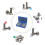 Security Bit Set Screwdriver Bit 1/4 Screwdriver Bits Long Set Torx Flat  Hex Driver Bits for Household Use 7