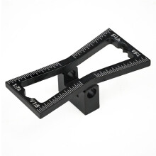 Schwalbenschwanzmarkierung, Aluminiumlegierung, Holzbearbeitung, Schwalbenschwanzmarkierung, Schablonenwerkzeug, Kleine DIY-Holzbearbeitungswerkzeuge