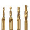 High-Speed Steel Drilling Tapping Chamfering Integrated Drill Bit Set 6Pc Composite Tap Deburring Drill Bit 3
