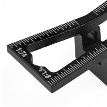 Schwalbenschwanzmarkierung, Aluminiumlegierung, Holzbearbeitung, Schwalbenschwanzmarkierung, Schablonenwerkzeug, Kleine DIY-Holzbearbeitungswerkzeuge