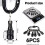 Bit Holder 1/4 Inch Hex Screwdriver Bits Holder Extension Bar Keychain Screw Adapter Drill Change Drill Bits Holder 7