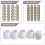 45Pcs P80 ÉLectrode Plasma Pointe Buse ÉLectrode de DéCoupe Plasma Buse Plasma Consommable Fit P-80 Plasma Torch 2