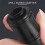 Bit Holder 1/4 Inch Hex Screwdriver Bits Holder Extension Bar Keychain Screw Adapter Drill Drill Bits Holder Black 5