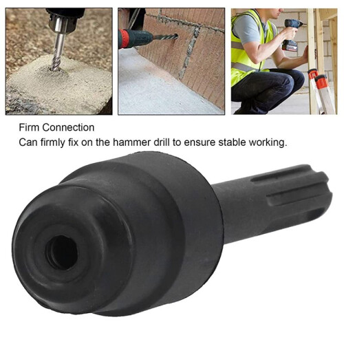 SDS Max To SDS  Adapter, Drill Chuck Conversion Tool for SDS Max Hammers Impact Drill Converter Quick Tool Black 2