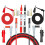 P1308B 18PCS Test Lead Kit 4MM Banana Plug to Test Hook Cable Replaceable Multimeter Probe Alligator Clip 2