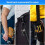 Bit Holder 1/4 Inch Hex Screwdriver Bits Holder Extension Bar Keychain Screw Adapter Drill Drill Bits Holder Black 7