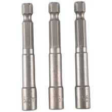 65mm Length 5.5mm Hex Socket Driver Bit Magnetic Bit 3 Pcs