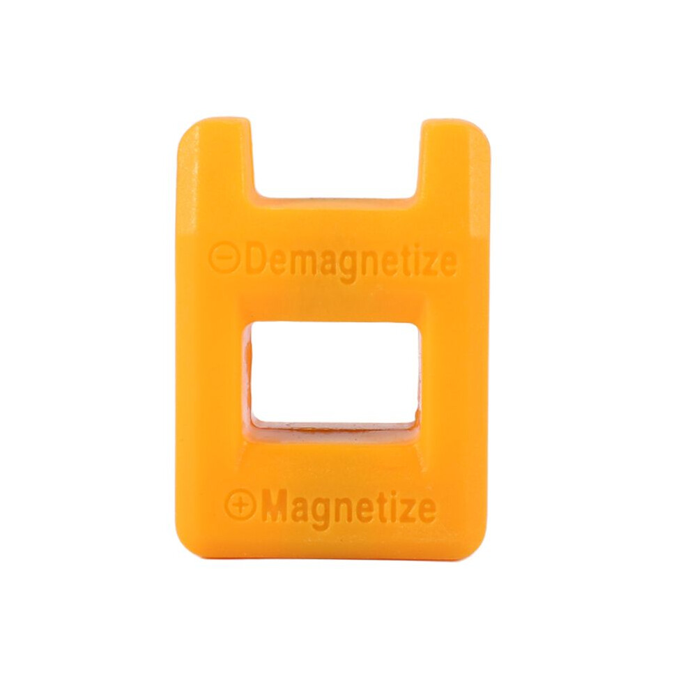 Screwdriver Magnetizer Degaussing Demagnetizer Magnetic Practical Pick Tool Color:yellow 6033906276723