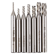 SWT 7St HSS CNC 4 RäFflor ÄNdfräSfräSborrsats 1,5 2 2,5 3 4 5 6Mm
