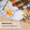 Screwdriver Magnetizer Degaussing Demagnetizer Magnetic Practical Pick  Tool Color:Yellow 3