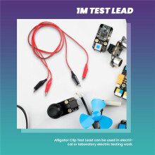 1M Double-end Alligator Clips Test Lead Jumper Wire
