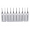10pcs/Set 0.8mm High Quality PCB Print Circuit Board Carbide  Drill Bits Tool 1