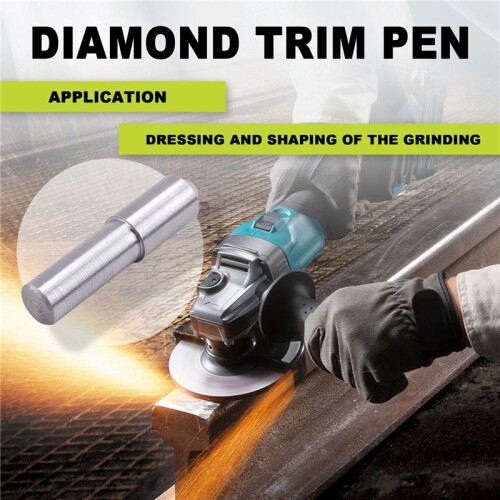 11mm Diameter Grinding Disc Wheel Grinding Diamond Dresser Dressing Pen Tool 1