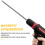 1/4-inch Shank T20 Magnetic Torx Security Screwdriver Bit 150mm Long 2