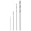 40 Pcs  Drill HSS Bit 0.5mm-2.0mm Straight Shank PCB Twist Drill Bits Set 8