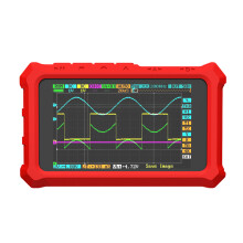Rubber Protective Case For Ds213 Dso213 Ds203 Dso230 Oscilloscope(Red)