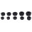 10Pcs Damaged Nut Bolt Remover Stud Extractor Set Metric Broken Bolt Removal Kit 1