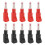 10 Sets Retractable Sheath 4Mm Banana Plug Connectors Stackable Wire Solder Multimeter Test Leads Ends Plugs Adapter 1