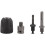 0.8-10mm Precise Keyless Drill Chuck Converter 3/8Inch- 24UNF Thread Quick Change Adapter with SDS- Hex Shank Socket 1