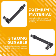 L-shape Double Socket Wrench Suitable for Routine Screwdriver Bits Utility Tool