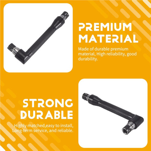 L-shape  Double  Socket Wrench Suitable for Routine Screwdriver Bits Utility Tool