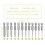 12 Pack Torx  Screwdriver Bit Set 1/4 Inch Hex Shank T5-T40 Star Screwdriver Tool Kit with 1 Pack Handle 7